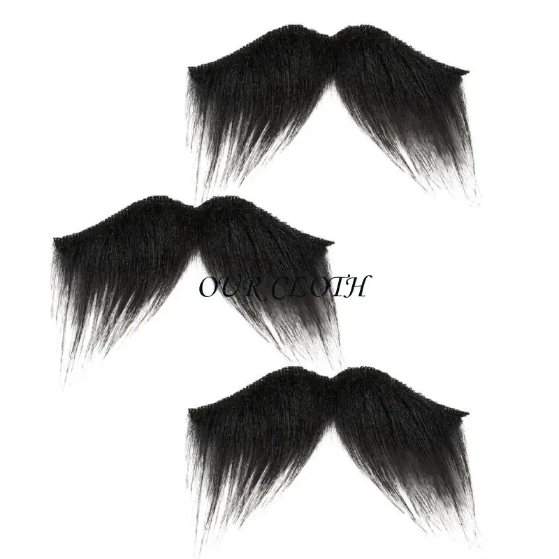 3pcs Adjustable False Beard For Halloween Costumes Multiple Styles Available Pirate Santa Wizard Role Play Accessories Y1AC