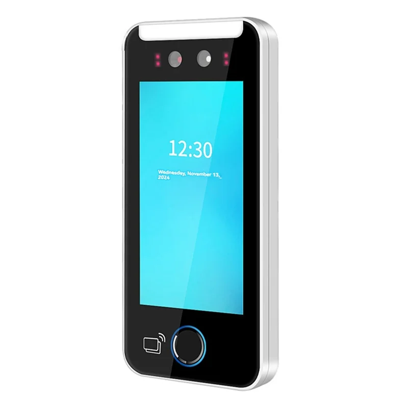 ABMF-Intelligent Biometric Fingerprint Time Attendance Machine 5000 Users 5In Touch Lcd 2MP Camera Time Attendance B