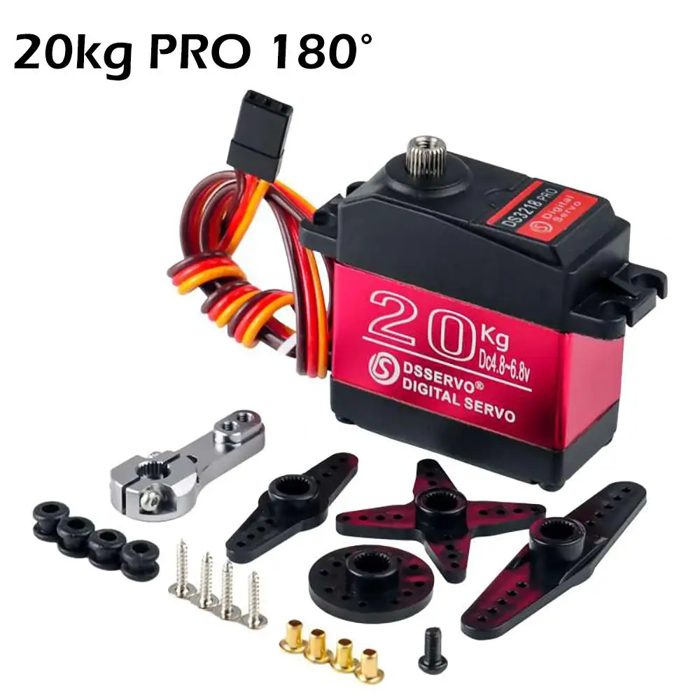 20/25/30/35/40/45/60/80/150kg digtal rc kernloses Servo wasserdichtes Servo mit hohem Drehmoment ds3218 ds3225 ds3230 ds3235 ds5160 pro – Detail 6