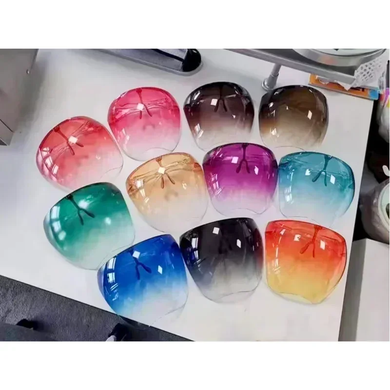 1Pcs Full Face High-definition Transparent Anti Fog Protective Mask Guard Protector Marks Goggles Anti-spray Safety Glasses image 2