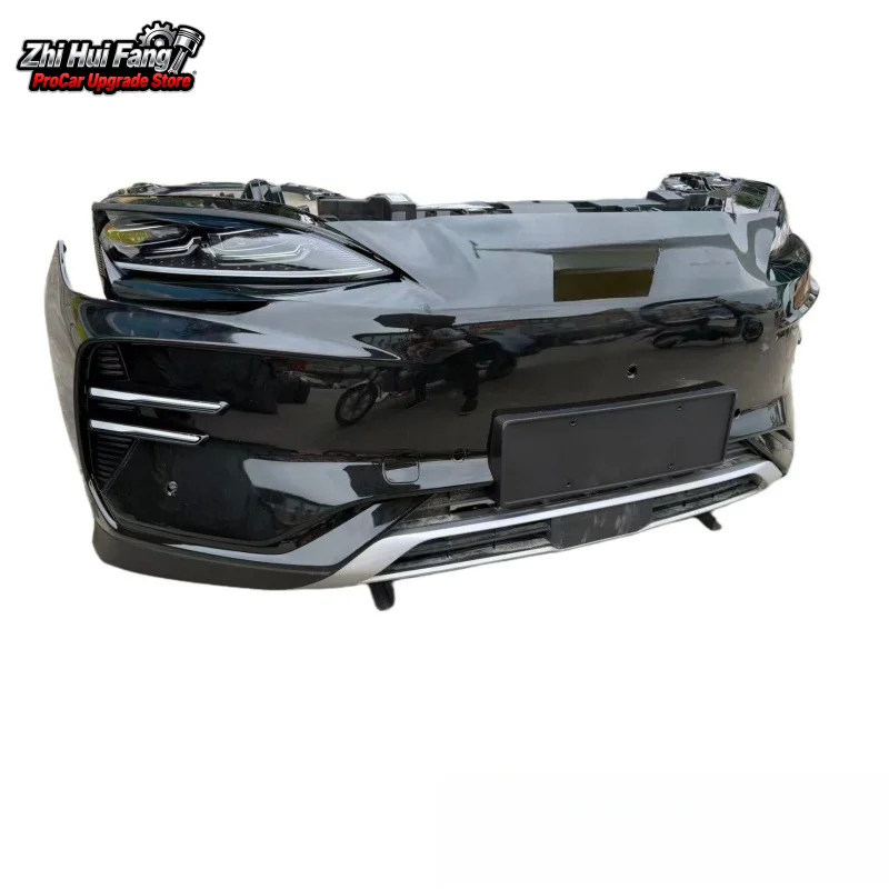 Suitable for BYD Song Plus, this set includes the front bumper assembly with headlights and a radiator