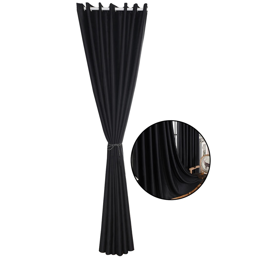 

Blackout Curtains Window Drapes Room Darkening Household Thermal Insulated Baby