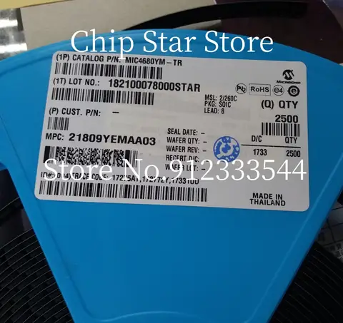 5-100pcs  MIC4680YM-TR  MIC4680YM  MIC4680  SOIC8  100%New And Original  DC-DC Switching (Step Down) Regulator