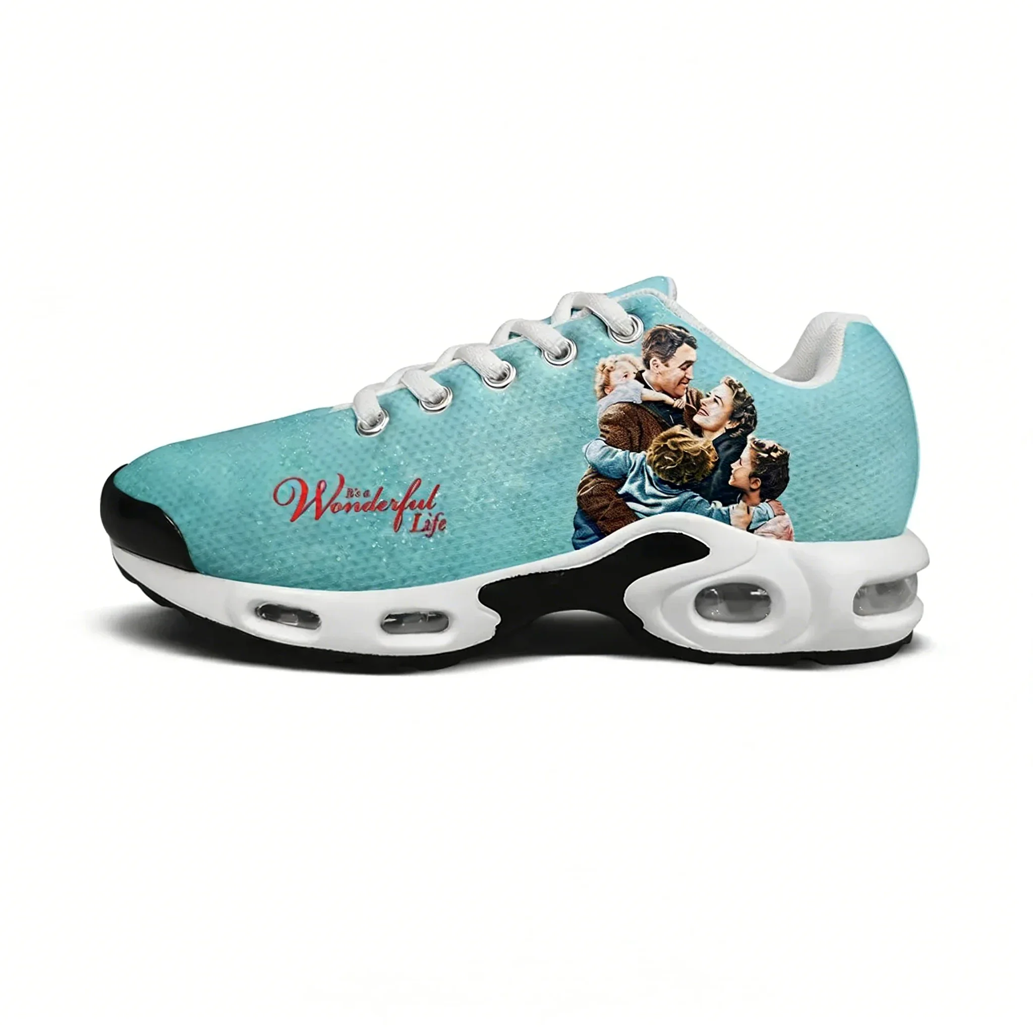 

It's a Wonderful Life Lightweight Sports Shoe Tailor-Made Air Cushion Personalized Sneakers Mens Womens Teenager Custom Shoes