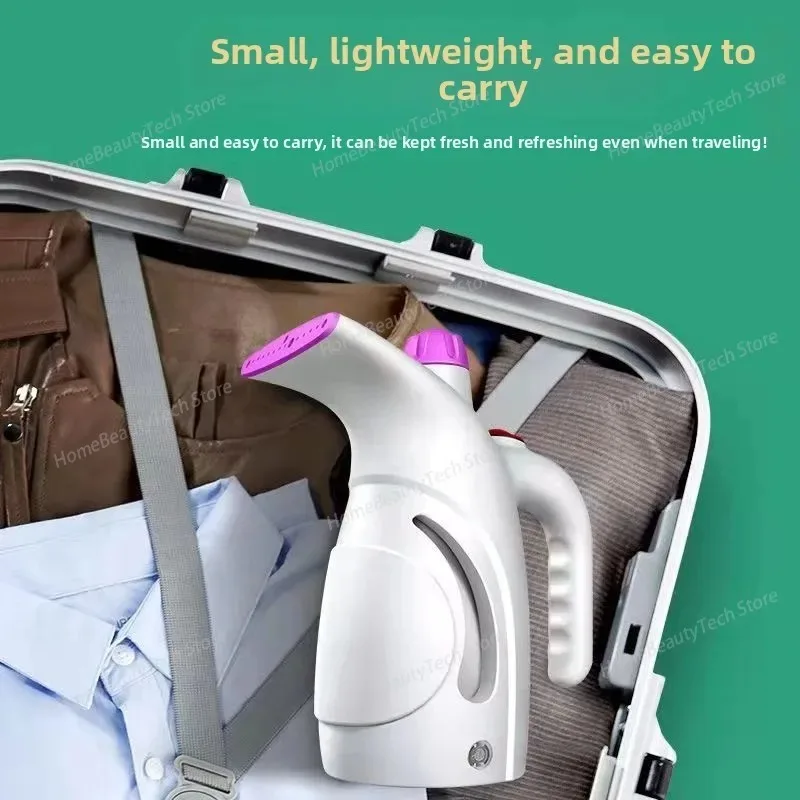 Electric Handheld Steamer 800W Powerful Garment Steamer Portable Fast-Heat Steam Iron Ironing Machine for Home Travel