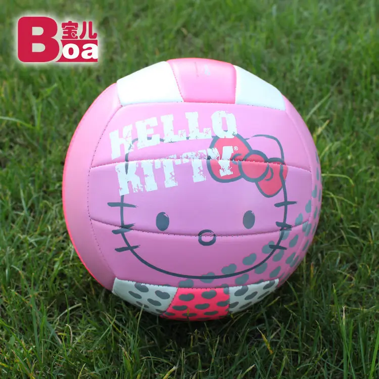 سانريو هالو كيتي كارتون طالب لطيف رقم. 5 كرة طائرة إبداعية كاواي رياضية خارجية كرة طائرة أنيمي هدية محيطية