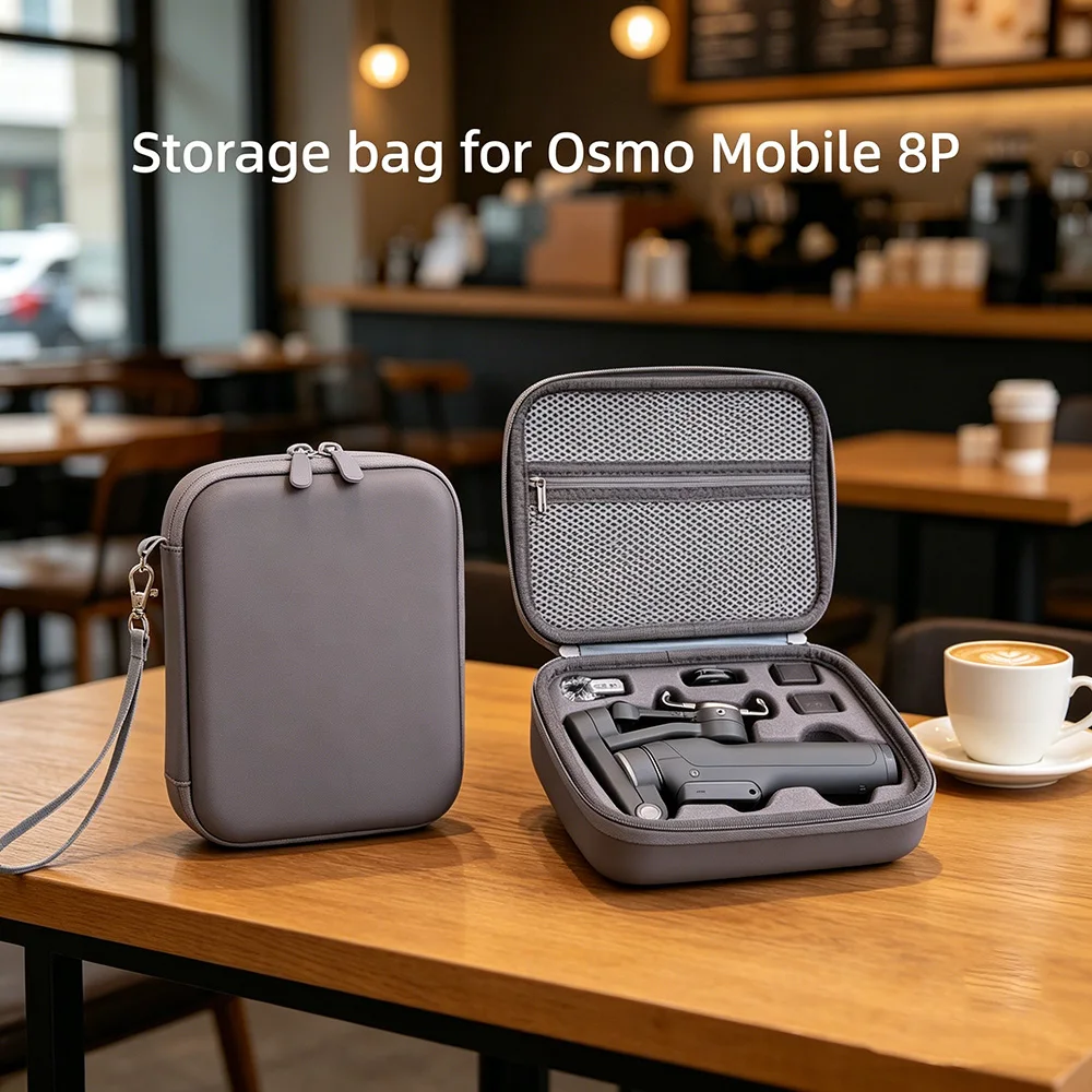 

Protective Storage Bag for DJI Osmo Mobile 8P, Dust-proof Shock-resistant Carrying Case, Portable Gimbal Accessories