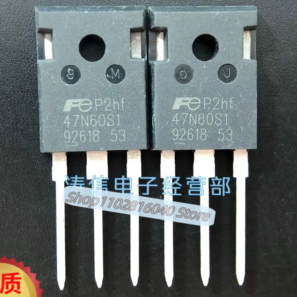 10PCS/Lot FMW47N60S1  47N60S1 MOS TO-247 47A600V  Best Quality Imported Original Spot