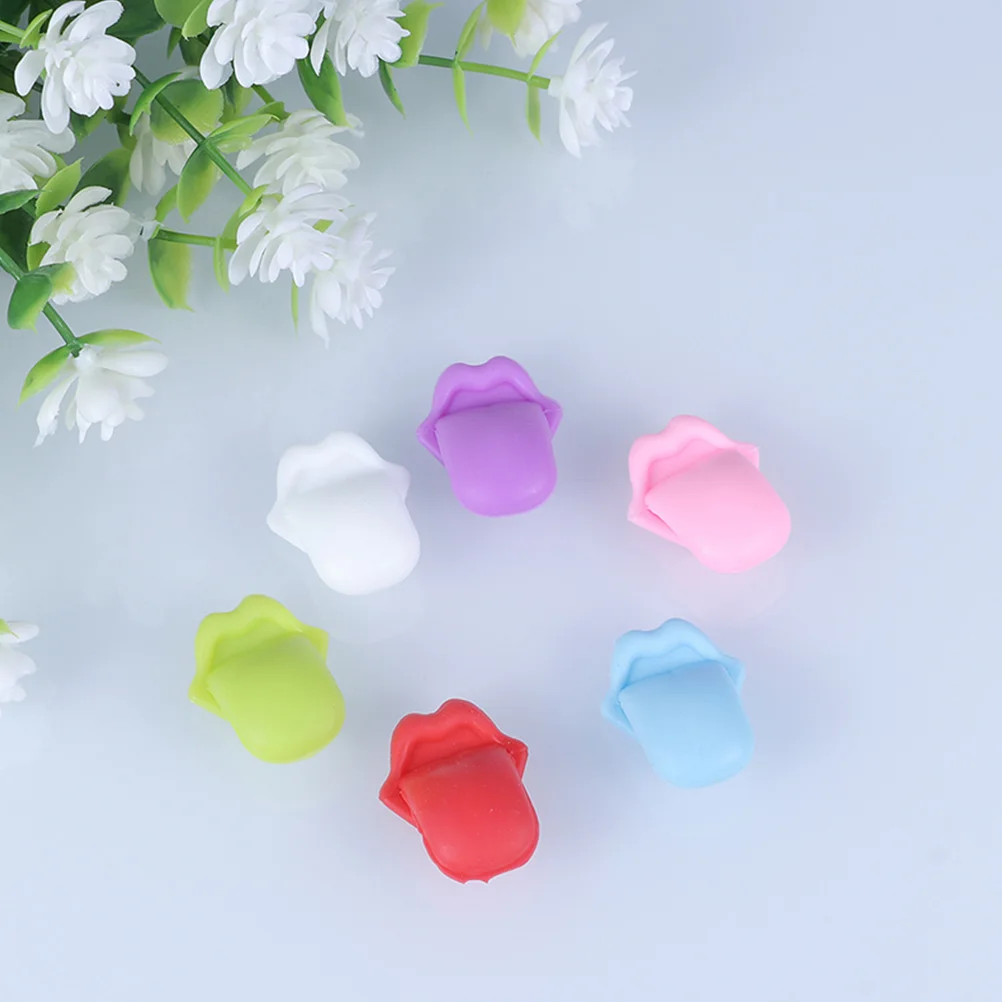 

24pcs Glass Identifiers Drink Tongue Charms Markers Reusable Party Supplies Portable Decorative Kitchen Bar Tools
