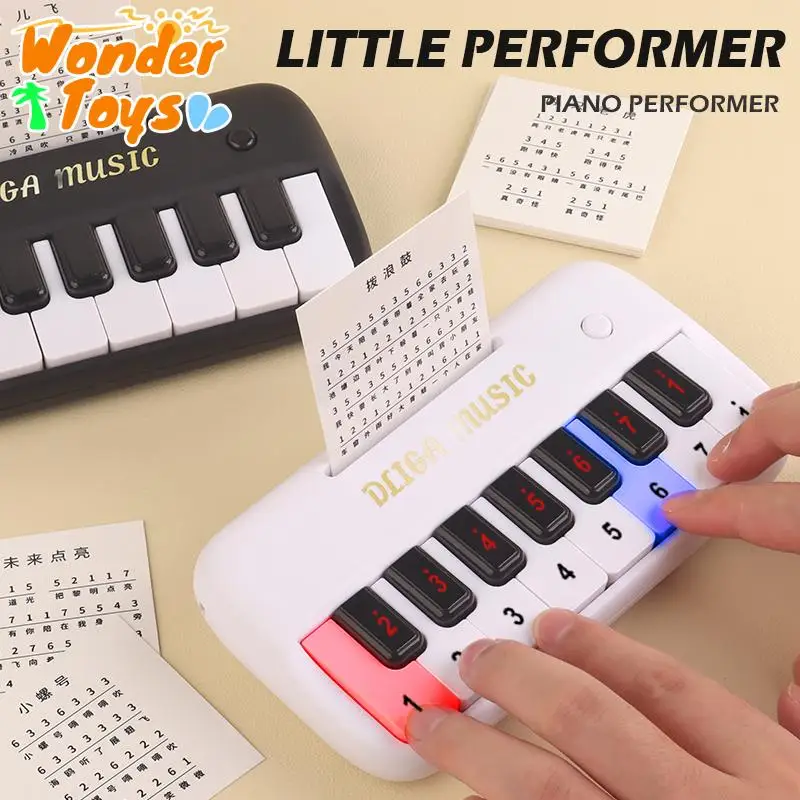 

Mini Electric Piano Baby Early Education Keyboard Electronic Organ Toy Light Learning Music Instrument Toy Games for Babies Kids