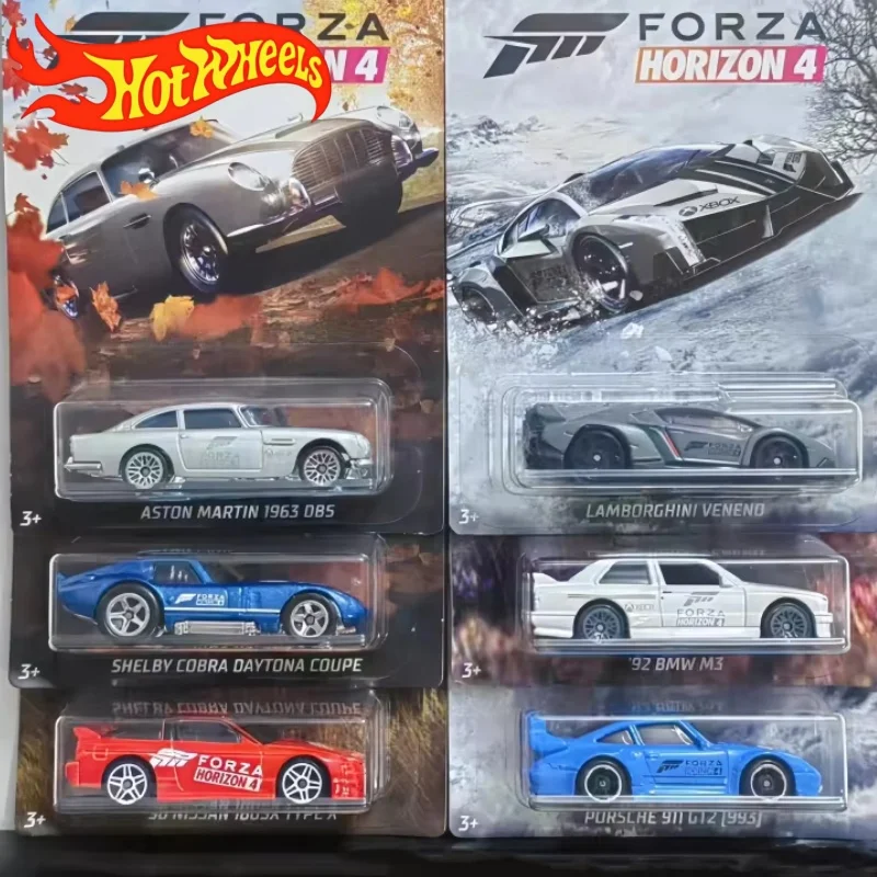 

New Genuine Hot Wheels 1:64 Scale Alloy Car Models - Complete Set Forza Extreme Racing Series High-Quality Collectible Toys for
