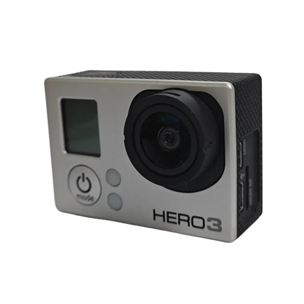 GoPro Hero 3用のシルバーエディションのカメラ,バッテリー,充電ケーブル,交換部品,アクセサリーのセット