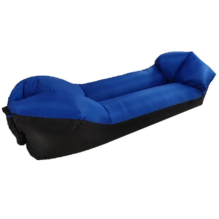 NONE Inflatable Air Sofa Bed Blue 240x70 cm 5