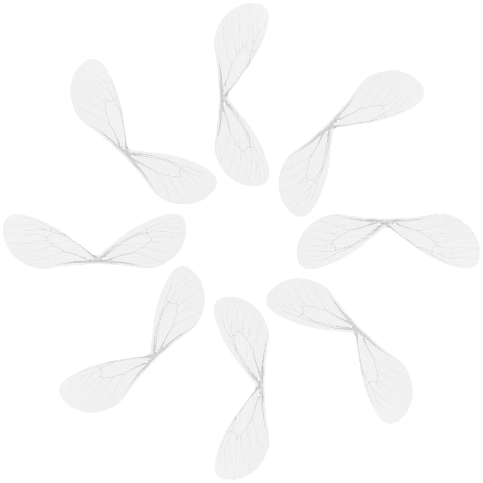 

50 Pcs Fake Dragonfly Wing Handmade Earrings Supplies Necklace Decors Artificial Accessories Bride