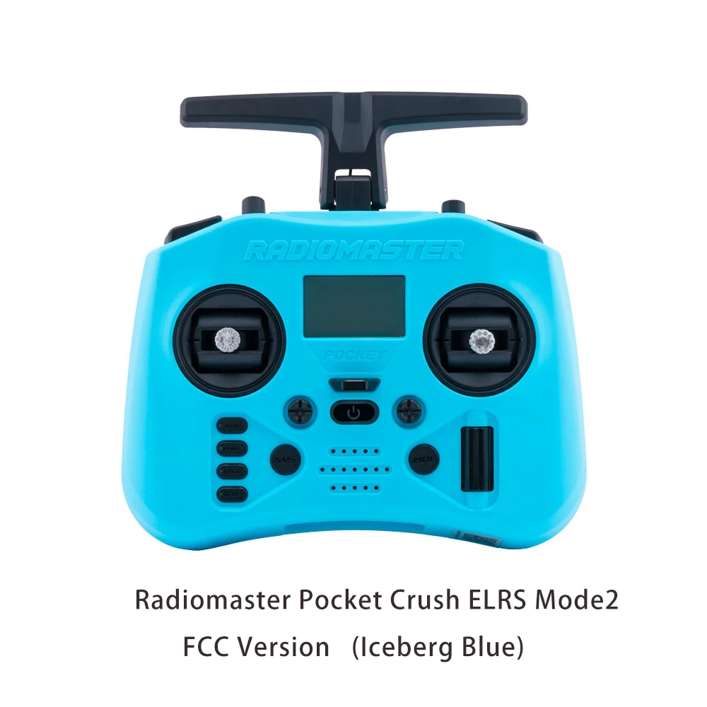 Radiomaster Pocket Crush 2,4 GHz ELRS Hall Gimbal-zender Afstandsbediening Draagbare lichtgewicht opvouwbare antenne