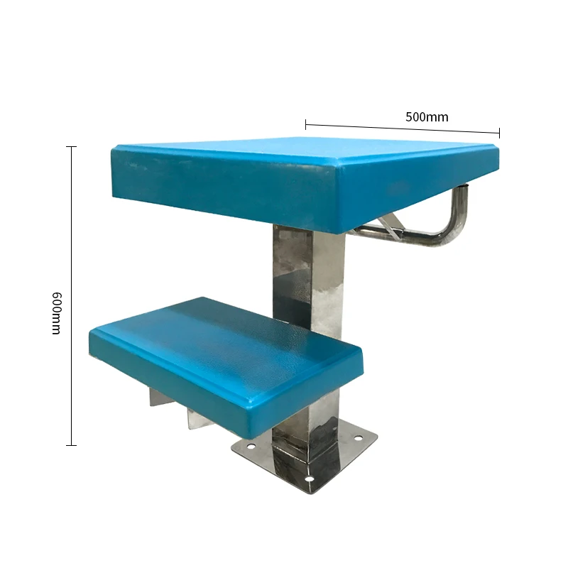 Stainless Steel Swimming Pool Starting Blocks Jumping Platform Starting Block for Swimming Pool