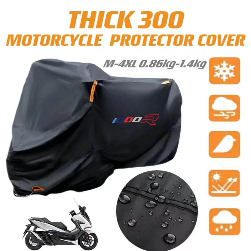 For BMW M1000R M 1000R Thick 300D Silver Coated Windproof Motorcycle Protector Cover