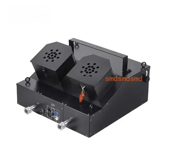 Bar Blizzard Paper Machine Large Stage Atmosphere Props Carbon Dioxide Rainbow Paper Spray Machine Double Head