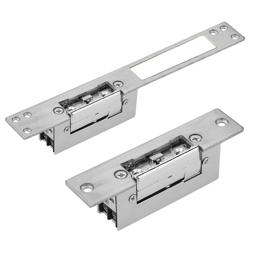 Cerradura de puerta eléctrica europea, electrónica para sistema de Control de acceso, nueva puerta inoxidable a prueba de fallos, 12V CC, sin cerradura NC a prueba de fallos