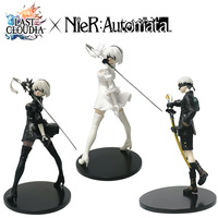 13-18CM NieR:Automata Yorha Type A2 PVC Anime Action Figures Model Collection Ornament Anime Cartoon Model Toy Gift