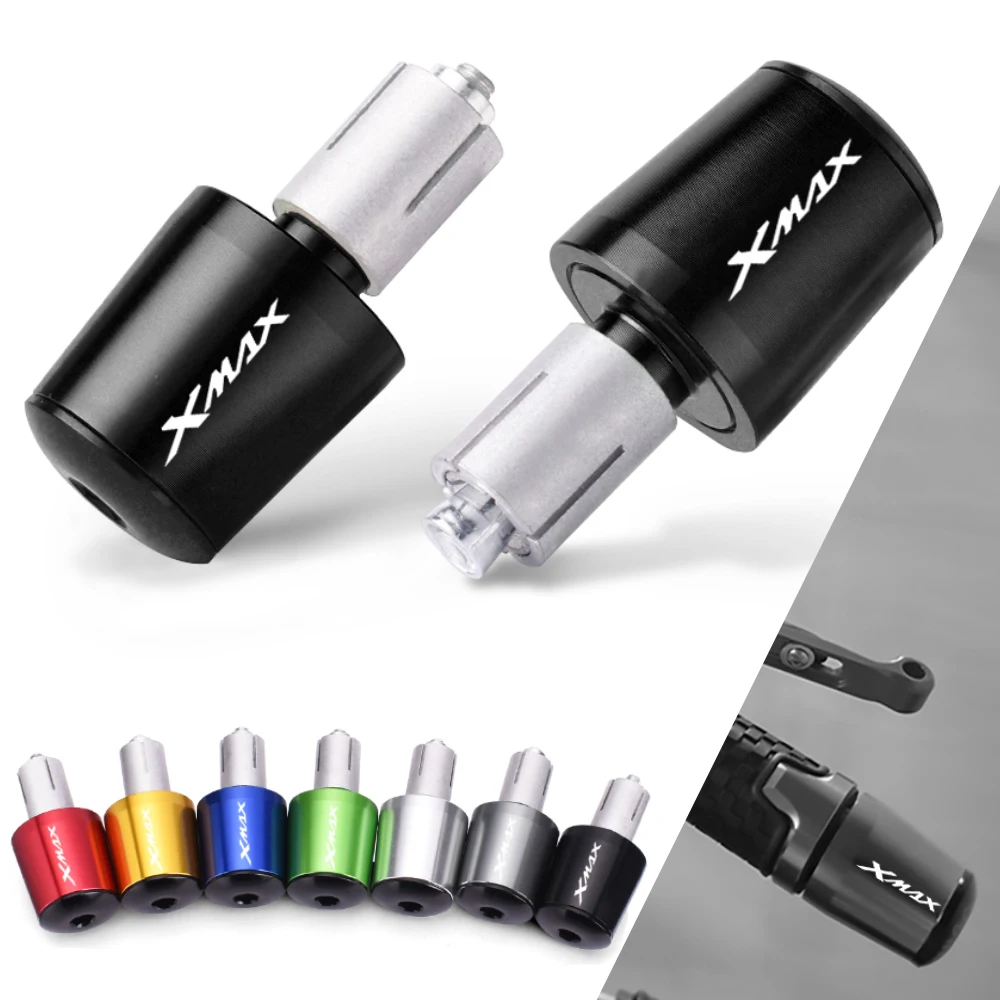 Motorcycle Handle Bar End Weight Handlebar Grips Cap Anti Vibration Silder Plug For YAMAHA XMAX300 XMAX400 X-MAX 125 250 300 400