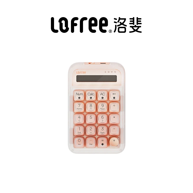 Lofree DOT Foundation clavier numérique mécanique sans fil Bluetooth filles élégantes calculatrice externe d'ordinateur haut de gamme