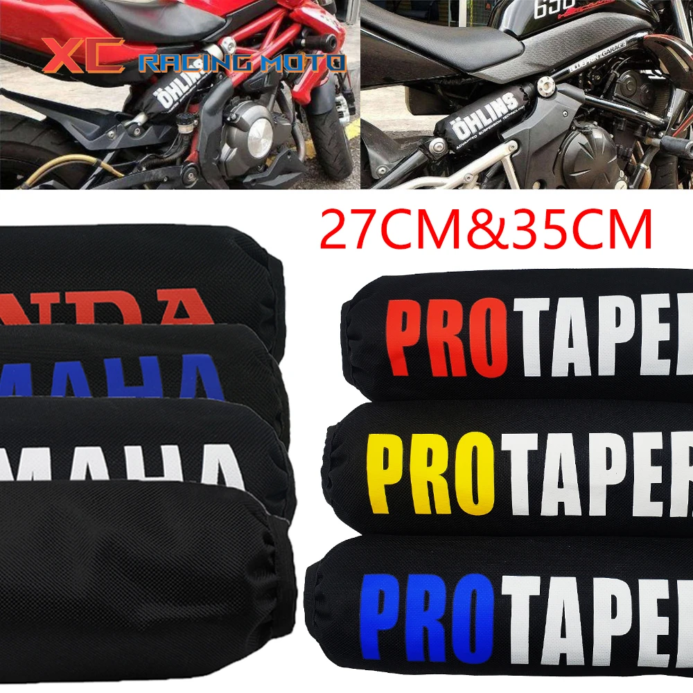 

27cm 35cm Rear Shock Absorber Suspension Protector Protection Cover For Husqvarna Kayo Zongshen Honda Yamaha Kawasaki Suzuki