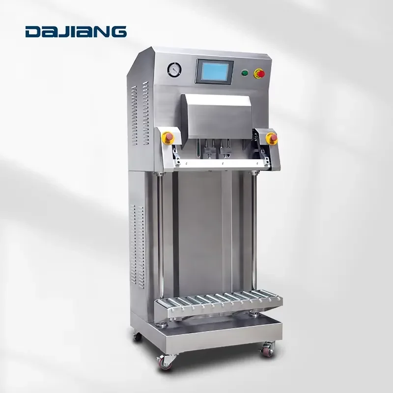 Electric Wood Rice Grain Herbs Vertical External Type Food Vacuum Packaging Machine with Larger Packing Bag and Chia Case