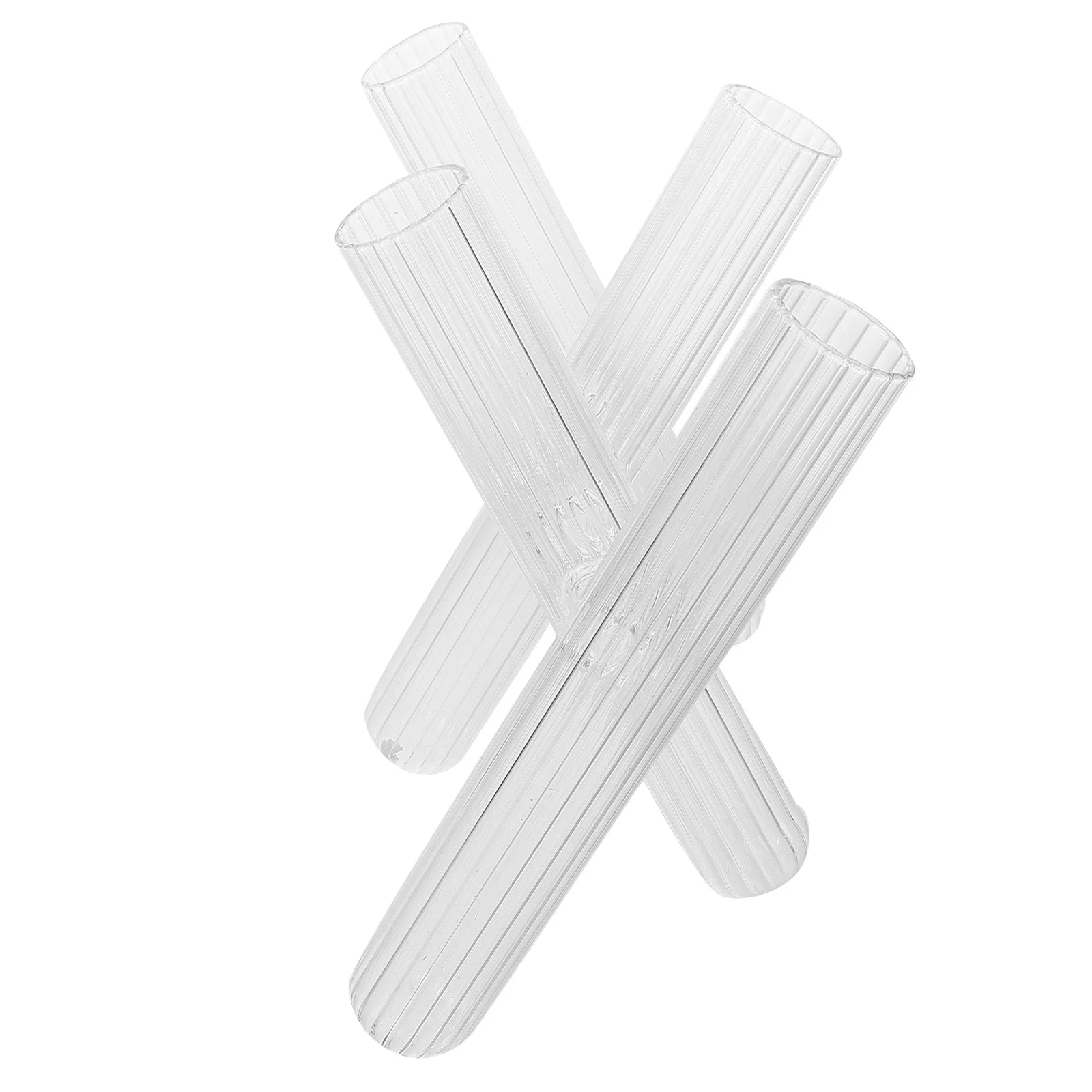 

Glass Cylinder Vase Clear Test Tubes Propagation Flower for Hydroponic Plants Cute Vases Decorative Accessories