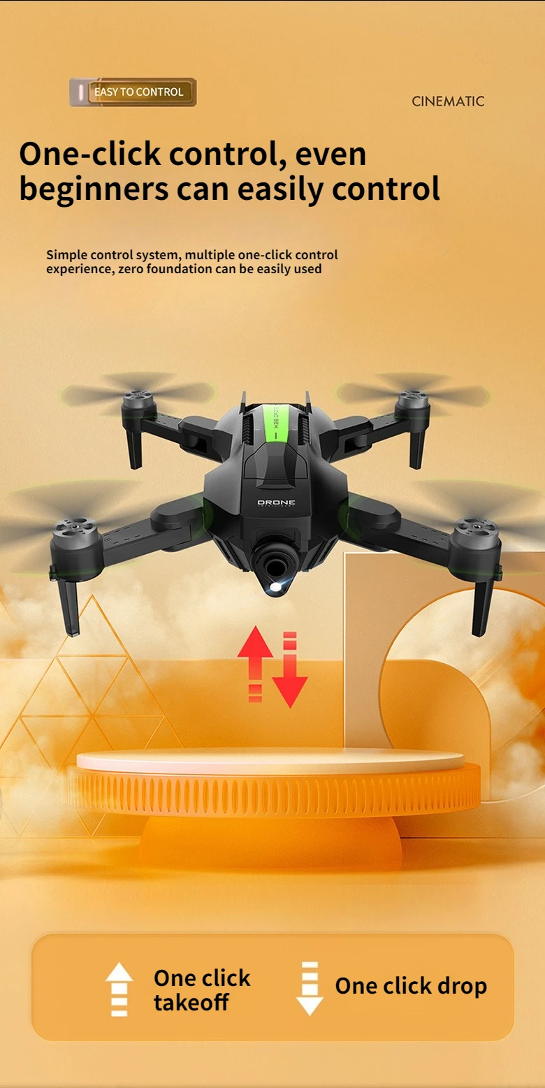 Bombas de agua de lanzamiento sin escobillas, Dron con Control por Radio FPV 4K, cámara Dual, modo sin cabeza, retorno con un clic, flujo óptico, cuadricóptero RC