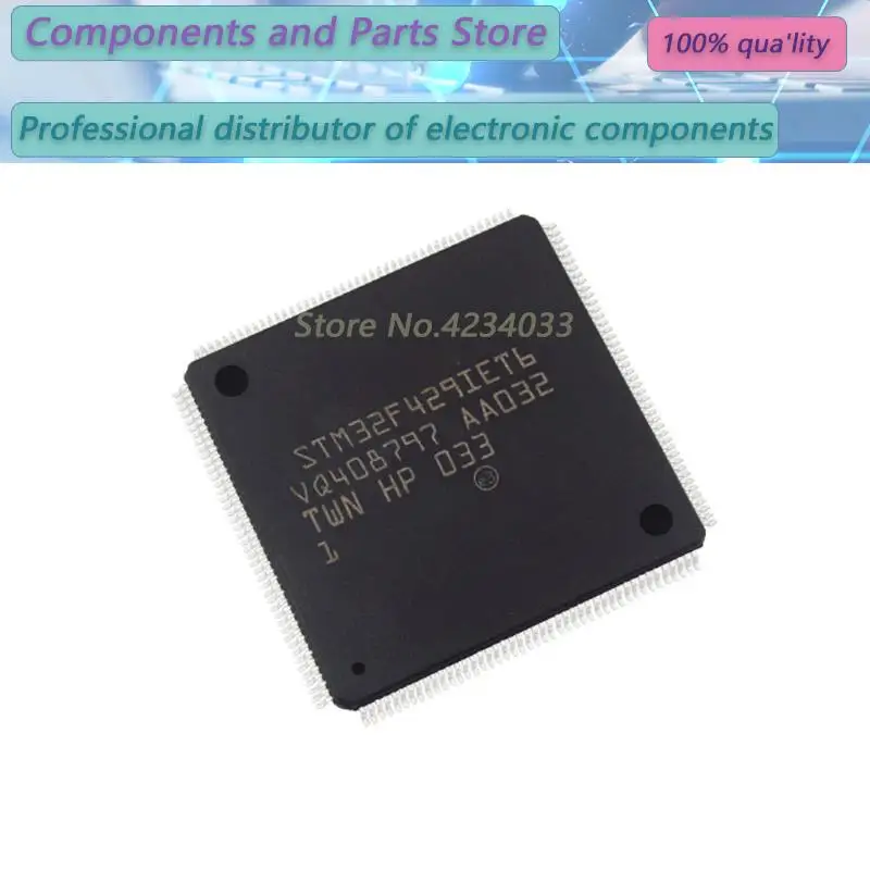 

1 шт. stm32f429196 STM32F429IET STM32F429I LQFP-176 new100%