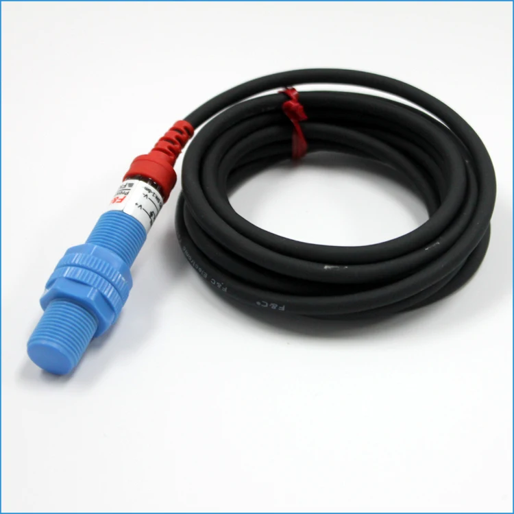 Non-metallic M12 Capacitive Sensor 5mm Sensing NPN 3-wire Proximity Switch