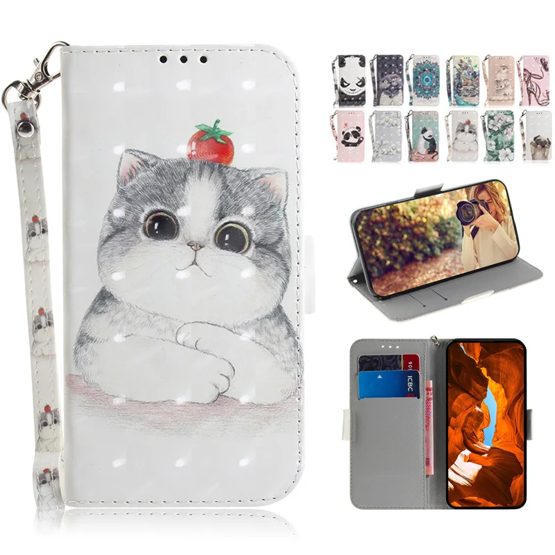 

Painted Flip Leather Magnetic Case For Oppo F25 F23 F21S Pro 4G 5G Find X5 x3 Lite X3 Neo K9S K11X k12x K10 k12 5G Phone Cover