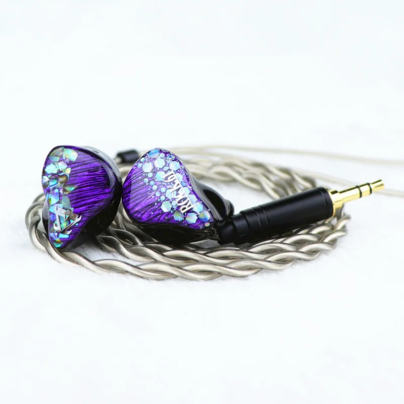 TONEKING ROCK61 Earphones Knowles 6BA 1DD 14Unit Hybrid Drive In-ear HiFi Monitor Headsets 6N OCC Cable Earbuds