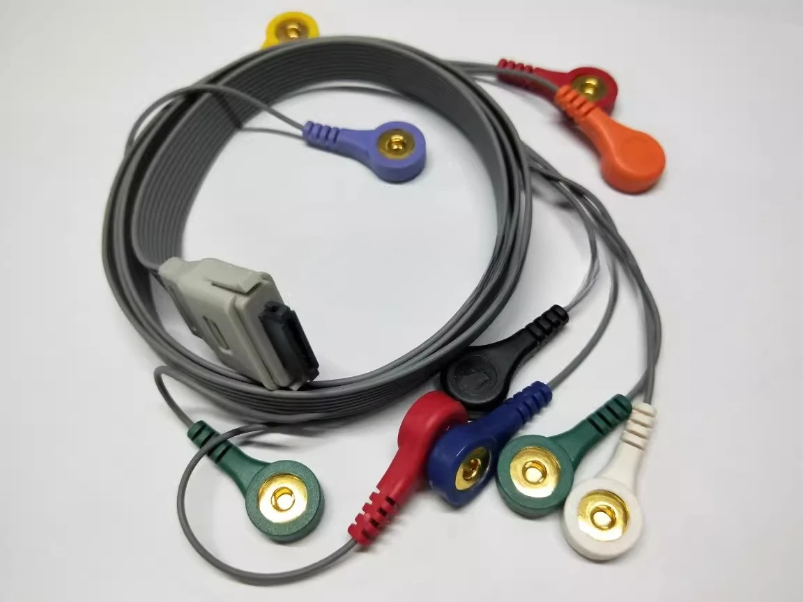 BI9800 Libons dynamic electrocardiogram machine wire Lianboyings integrated ECG recorder connecting cable