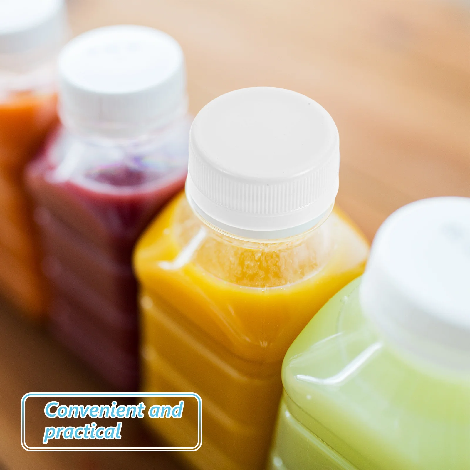 

20Pcs Plastic Bottle Caps Lid Replacement Set - Tight Seal Screw Cap for Bottle Freshness Ideal for Home Office Outdoor Use Bulk