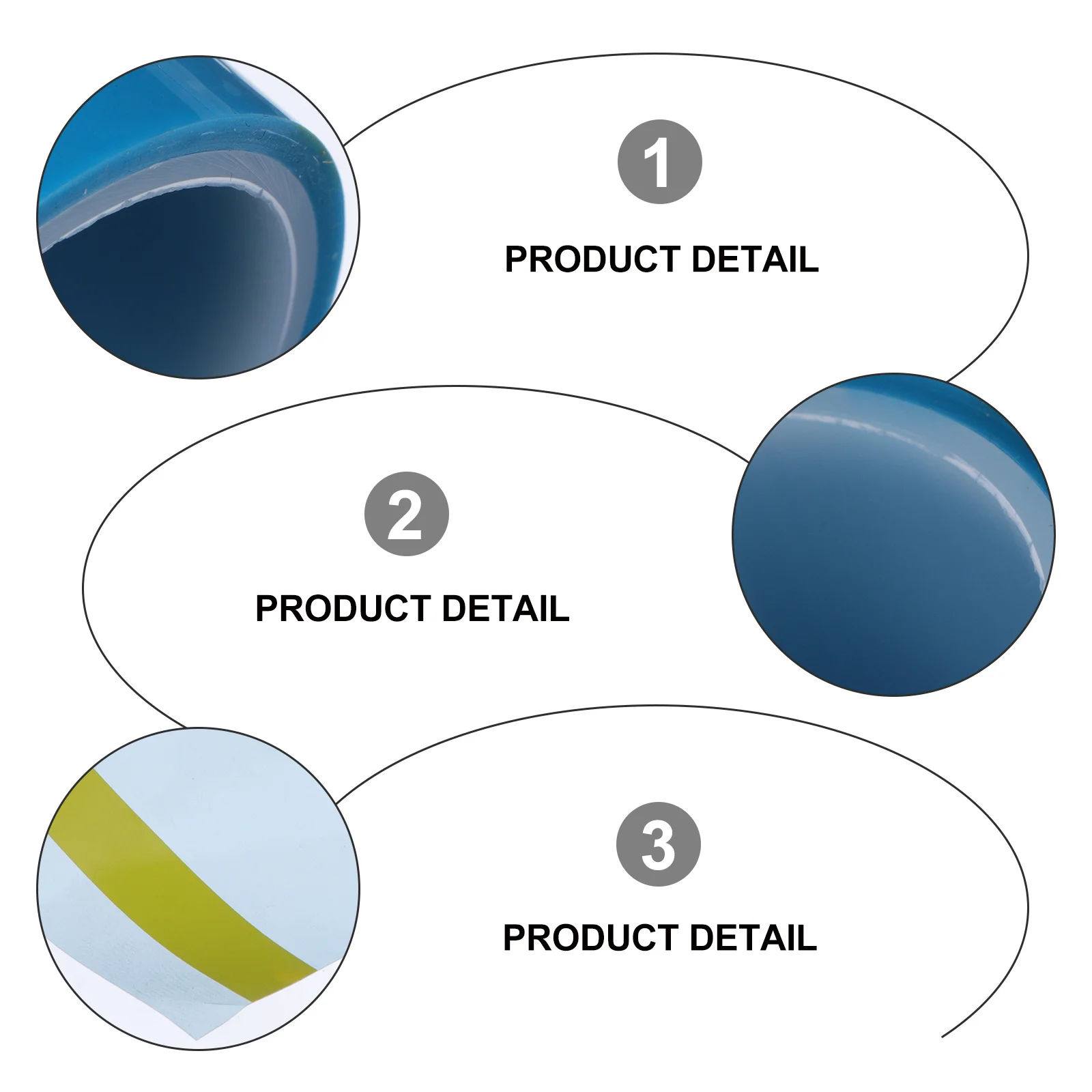 

2 Rolls Leakproof Tape Seamless DIY Craft Uv Epoxy Resin Jewelry Making Adhesive Tape for Pendant Bezel Frame Decoration