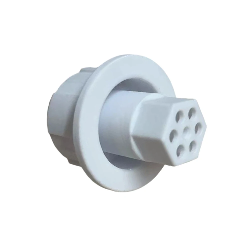 For Pool Maintenance Brush Bearing Adaptor Swivel Bearing Kit Robotic Pool Cleaner Adapter White Reduces Wobble
