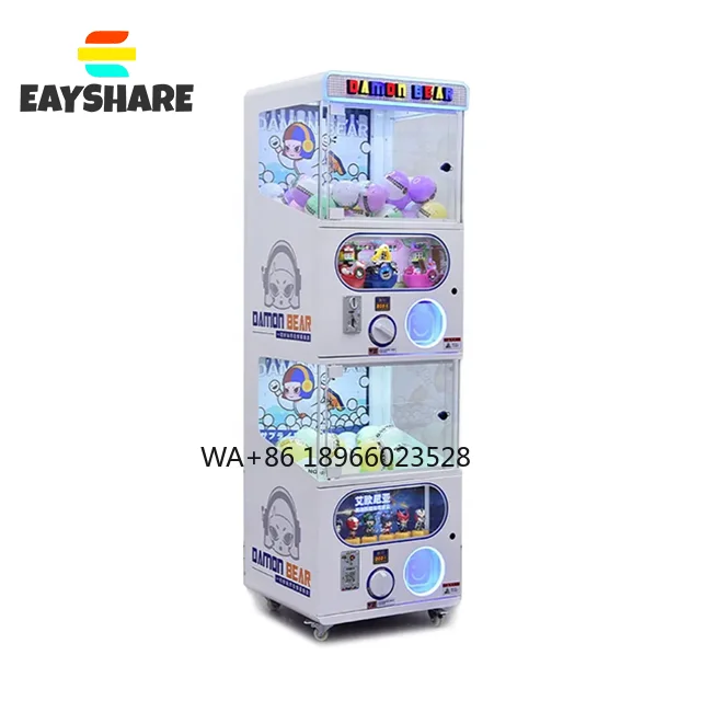 

Super Big Twisted Egg Gift Machine Toys Ball Twist Egg Toy Coin Pusher Vending Machine for Children