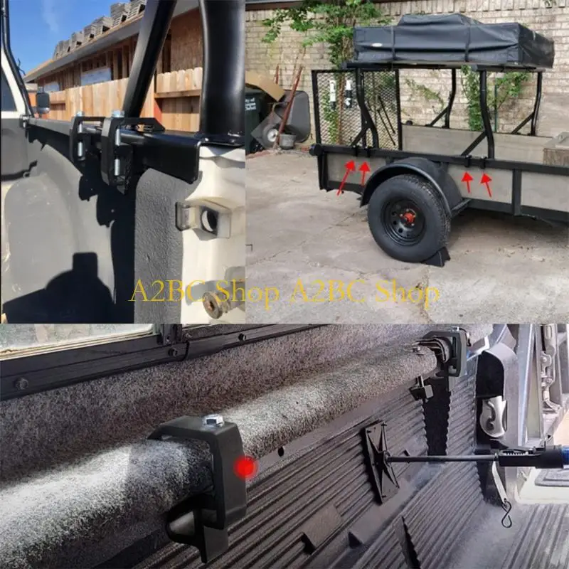 

A2BC Безопасные захваты для грузовика Верхние зажимы для кемперов Домовые зажимы Крышки грузовика Запирающие зажимы Модернизация