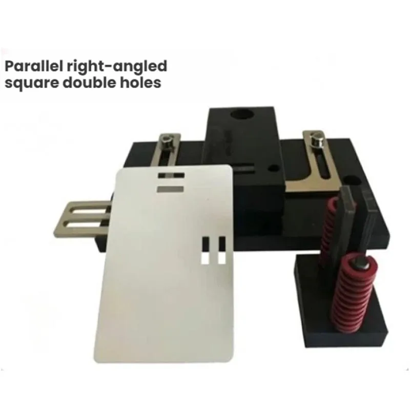 Nouveau Perforateur Manuel Multifonctionnel Robuste, Perforateur de Précision, Petit Perforateur Manuel pour Plaques d'Identification en Aluminium