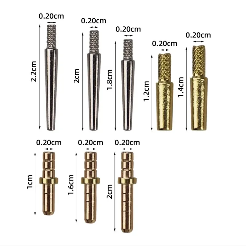

1000Pcs Dental Gypsum Model Technician Dental Implant Pins Pure Copper Pin Plastic Board Pin Single Pin Dental Lab Material