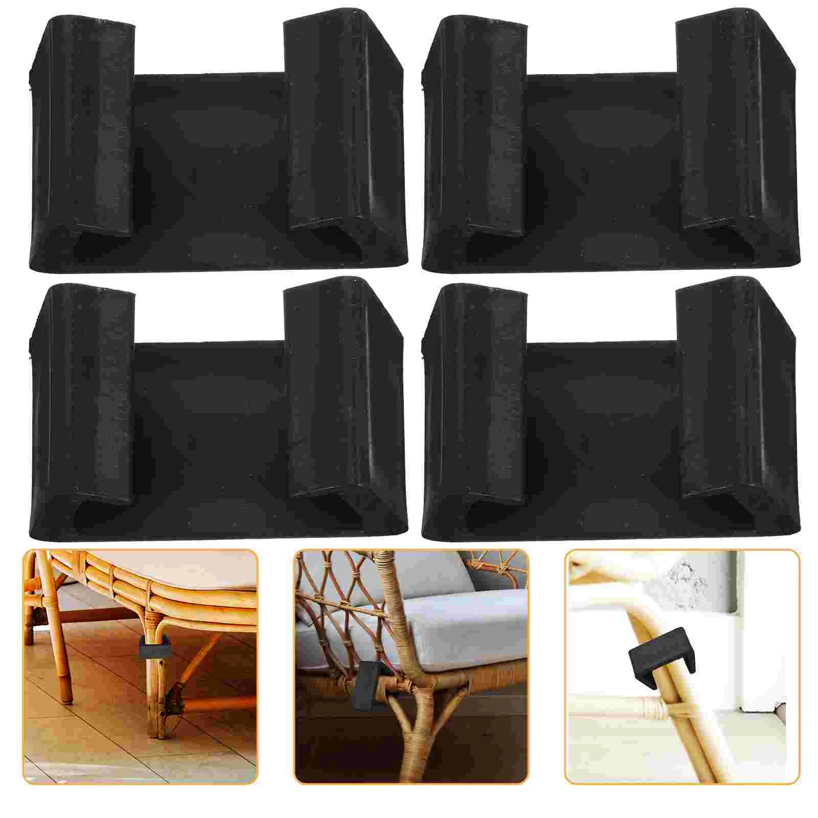 Clips creativos para sofá, Clips para muebles de Patio exterior, Clips creativos de ratán para sofá, conectores de sujeción para silla de 6Cm,