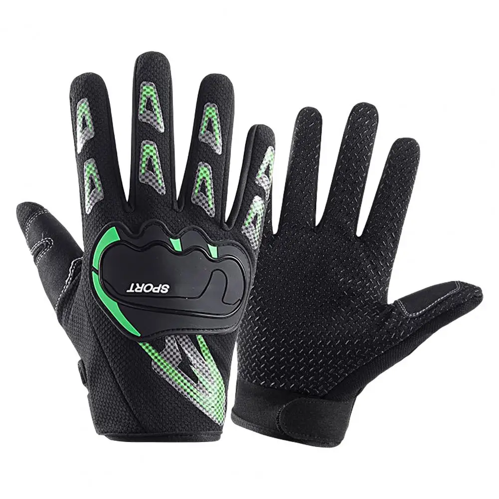 Bike Gloves Anti Skid Strong Grip Sport Gloves Anti-slip Silicone Men Women Full Fingers Sport Fitness Gloves Fishing Gloves