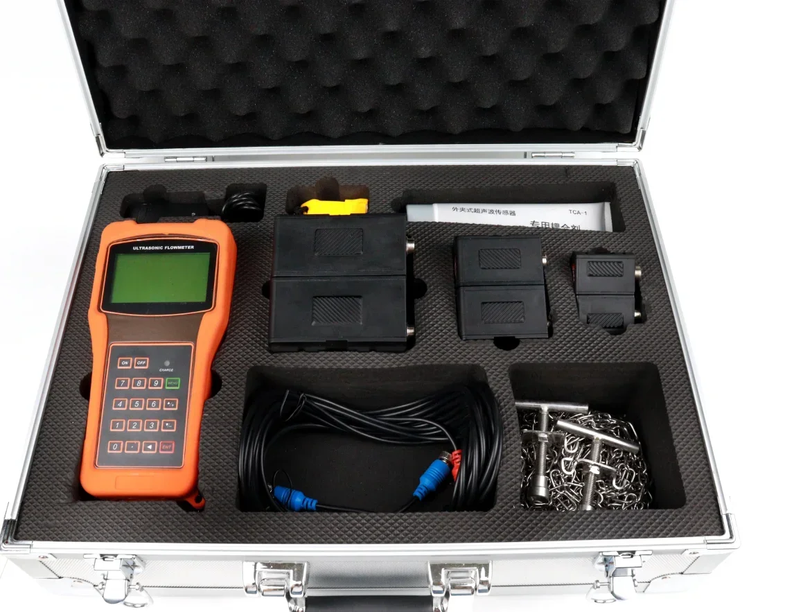 

15-700mm Digital Flow Meter Handheld Ultrasonic Portable Water Ultrasonic Flowmeter with Good Price