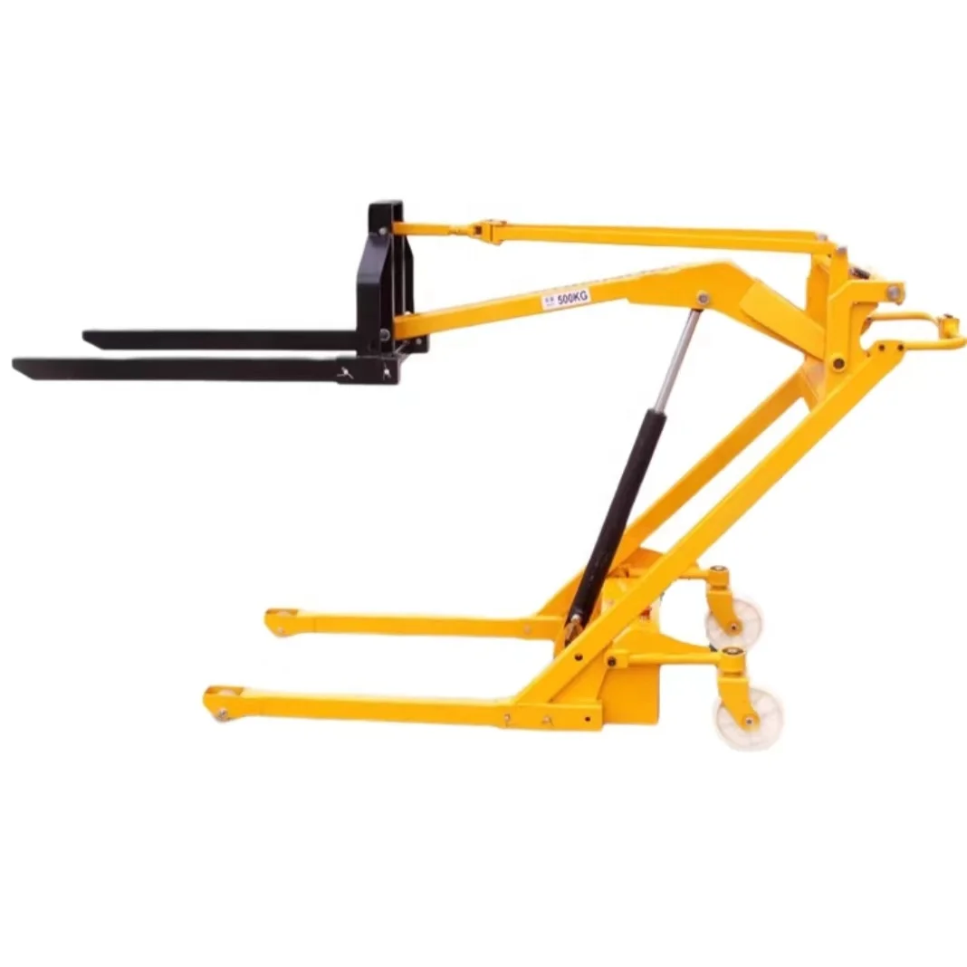 

High Quality Curving Boom Loading and Unloading Truck 500kg 1.5m Folding Crank Arm Loading and Unloading Truck