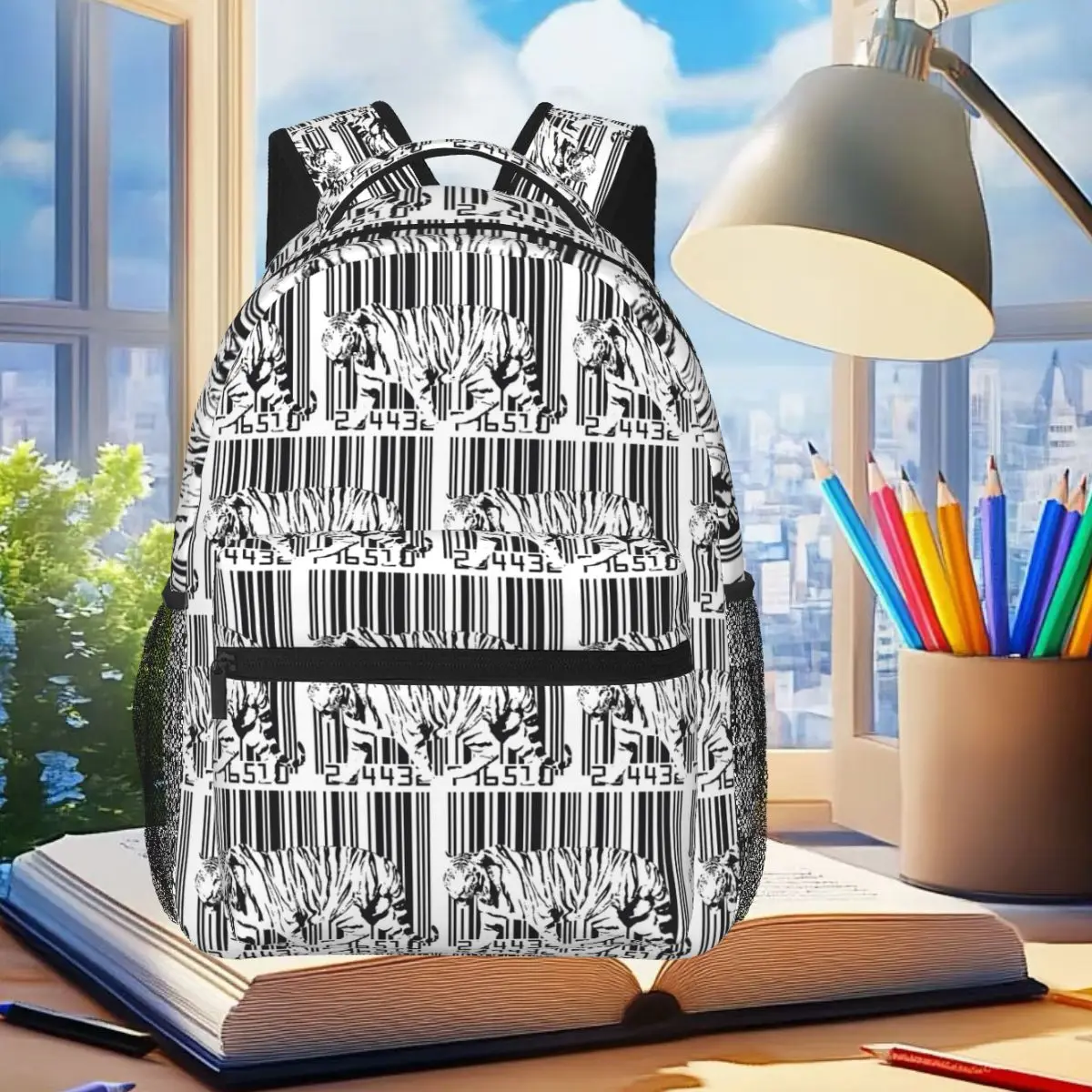 Banksy Street Graffiti Artist Creative Backpack Student Boys Girls BookBag Children School Bag Shoulder Bags for Men Women