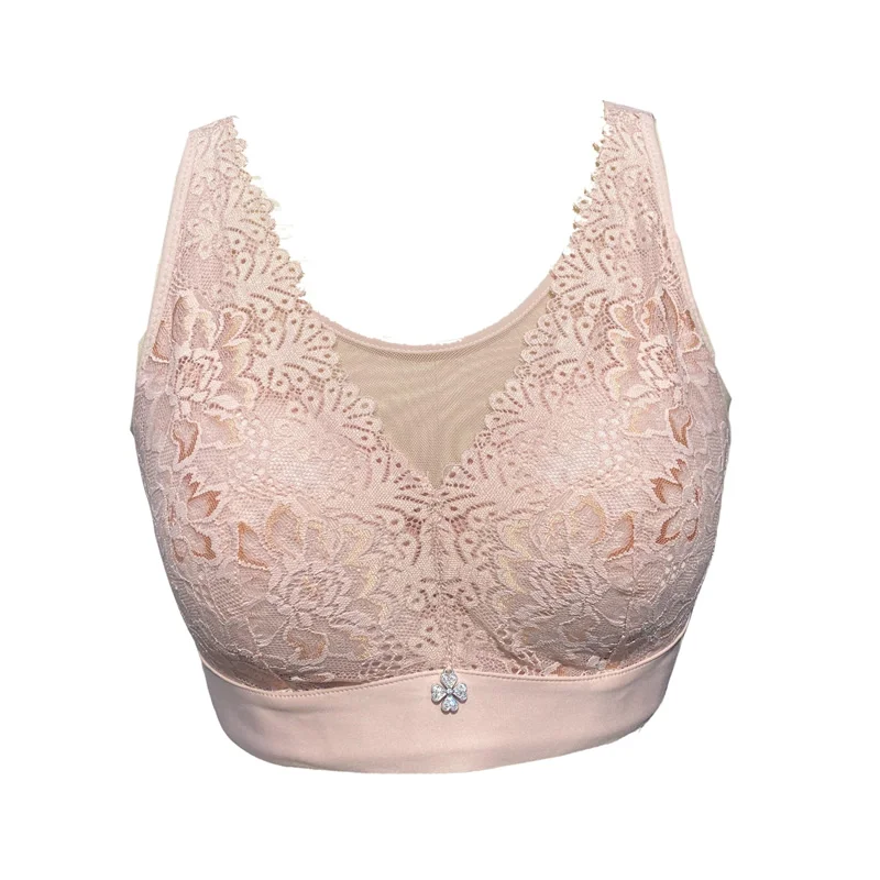 調節可能な薄型女性用ブラジャー-フルカップ-ギャザーパッド入り-ワイヤレス-セクシー-スタイル-四季通用-固定ストラップ-トラディショナル-スタイル