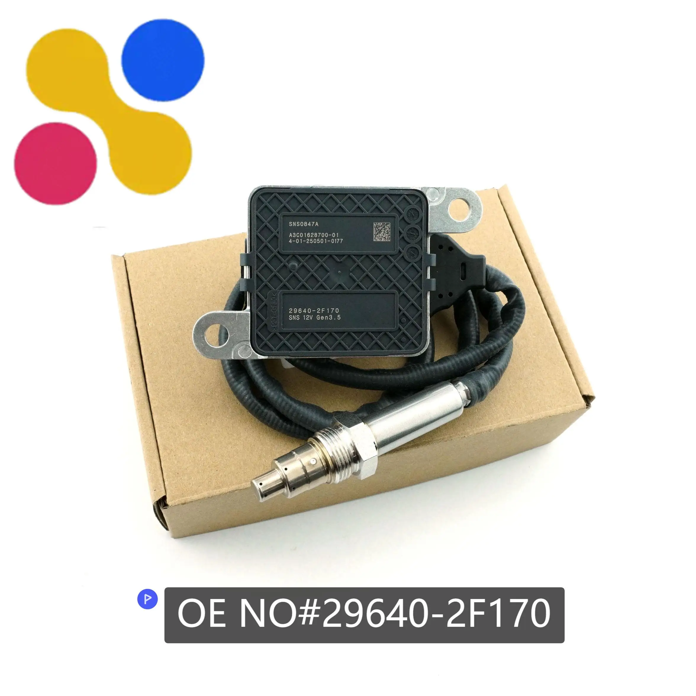 

29640-2F170 296402F170 SNS0847A New Nitrogen Oxide NOx Sensor For Hyundai SantaFe Kia Sorento 29640 2F170 Car Spare Parts 12V