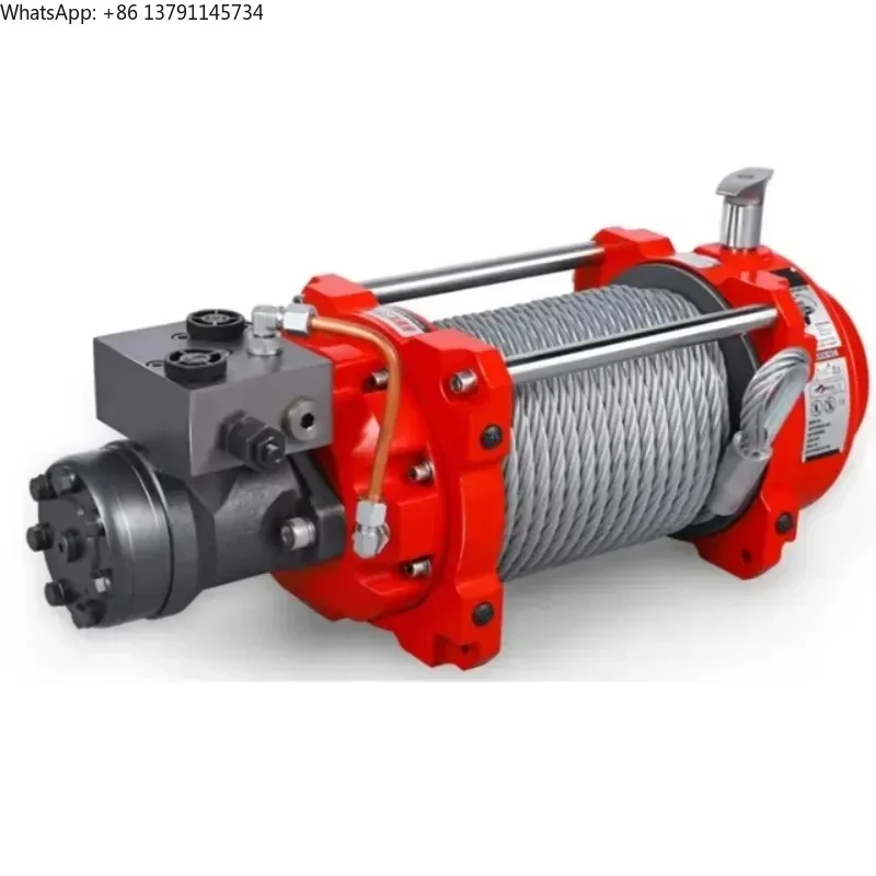 

4 Tons Hydraulic Auto Piling Winch Machine Hydraulic Lifting Winch Equipment